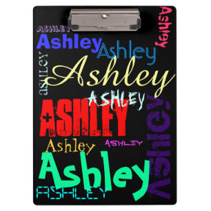 Birthday Personalized repeating name Clipboard