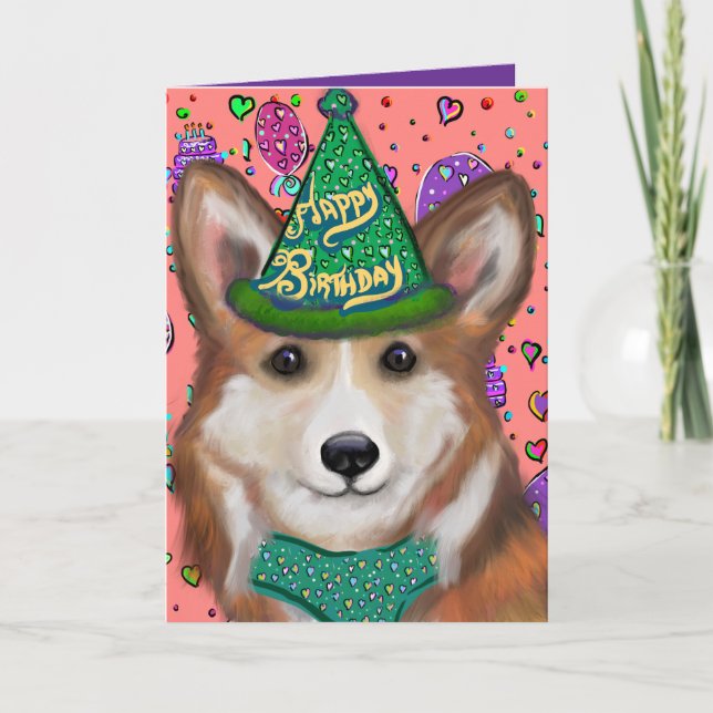 BIRTHDAY PETS CARD (Front)