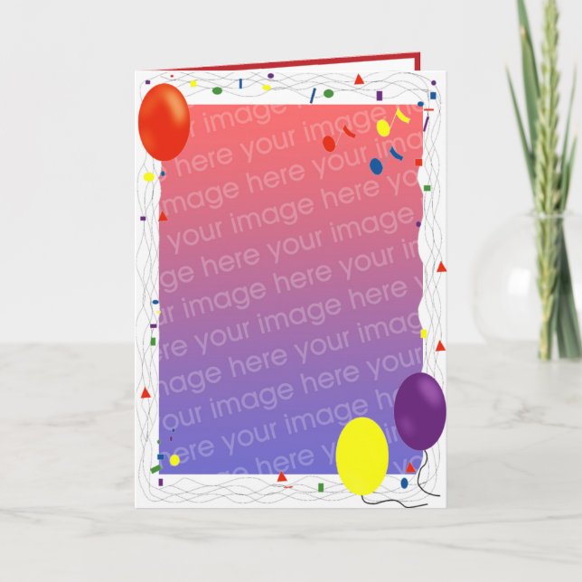 birthday photo card (Front)