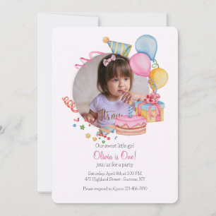 Birthday Photo Invitation
