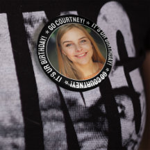 Birthday Photo Make Your Own Custom Personalized