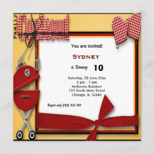 Birthday Picnic Invitation