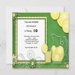 Birthday Picnic Invitation