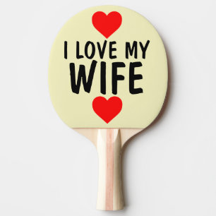 BIRTHDAY PING PONG PADDLE FOR WIFE