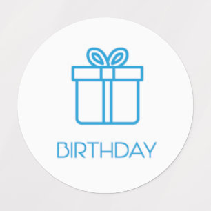 Birthday Planner / Organiser Sticker /