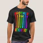 Birthday Pop Tube  Brother of the Birthday Boy T-Shirt<br><div class="desc">Birthday Pop Tube  Brother of the Birthday Boy</div>