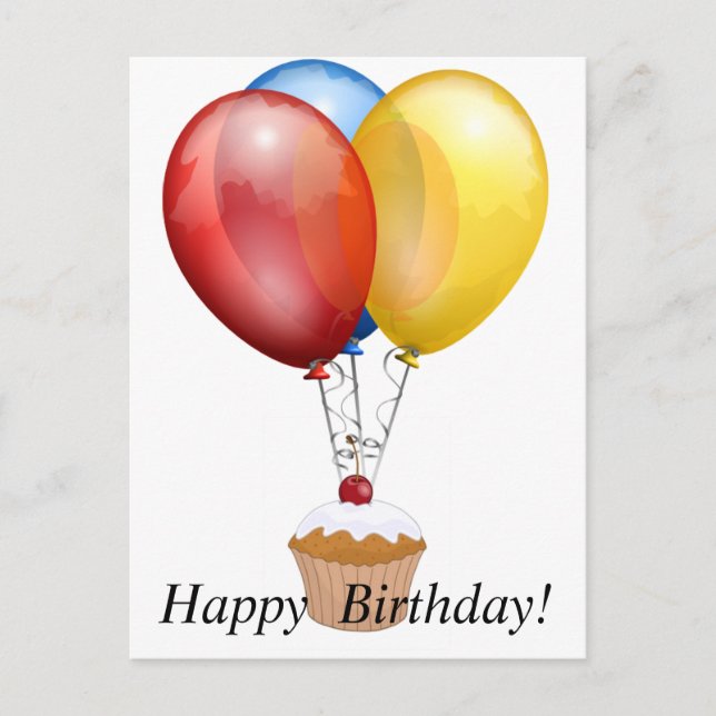 Birthday Postcard (Front)