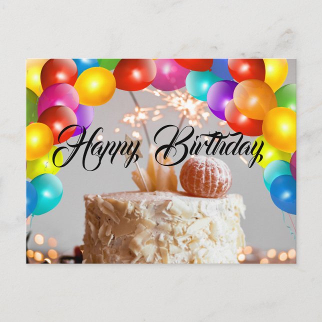 Birthday Postcard (Front)