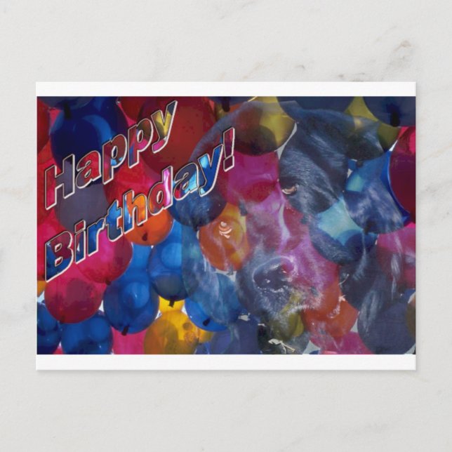 birthday postcard (Front)