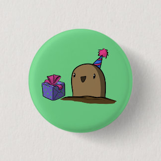 Birthday Potato 1 Inch Round Button