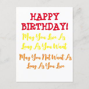 Birthday Prayer Postcard