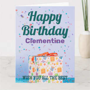 Birthday Present, Gift Box, Happy Birthday Card