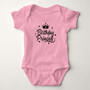 Birthday Princess Baby Bodysuit