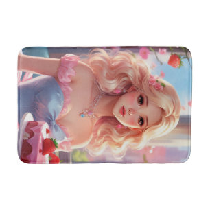 Birthday princess  bath mat