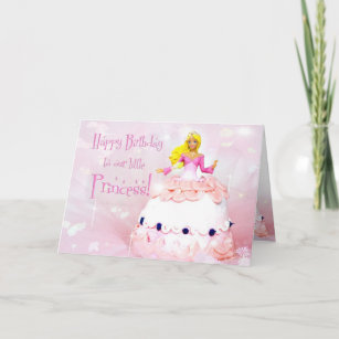 Birthday Princess - Doll Cake Fantasy Card