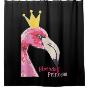 Birthday Princess Girl Flamingo Cute Flamingo