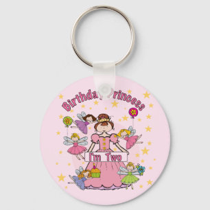 Birthday Princess I'm Two T-shirts and Gifts Keychain