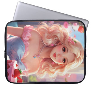 Birthday princess  laptop sleeve