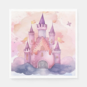 birthday princess napkin