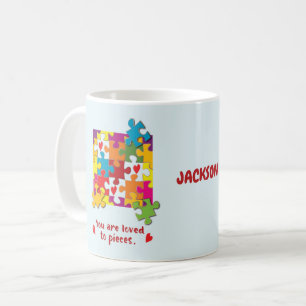 Birthday Puzzle Love to Pieces Coffee Mug