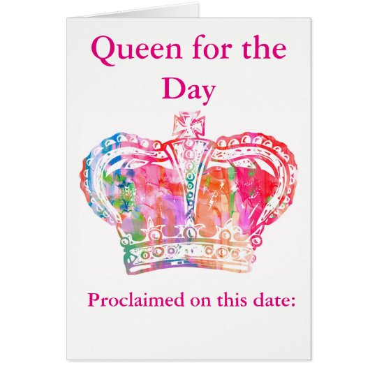 Birthday Queen Card