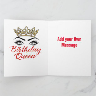 Birthday Queen Card