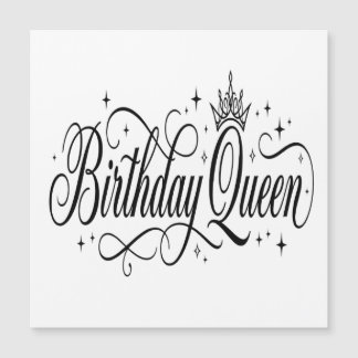 Birthday Queen Custom Matching Group Celebration