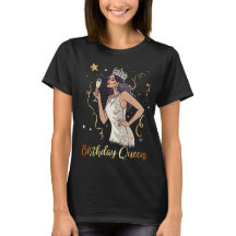 Birthday Queen - Glamourous Champagne Toast