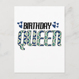 Birthday Queen Postcard
