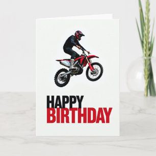 Birthday Rider Jump Card