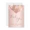 Birthday rose gold blush balloons