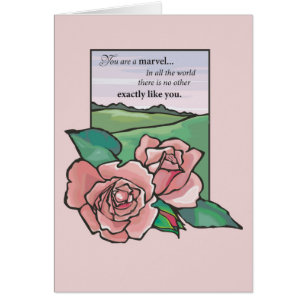 Birthday Rose Marvel