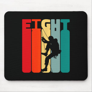 Birthday Shirt 8 Years Climbing 8th Birthday Boys Mouse Pad