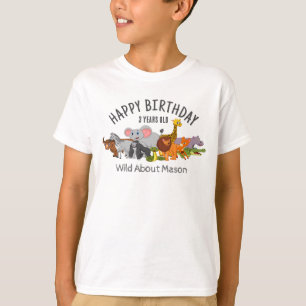 Birthday Shirt! Jungle Theme personalized T-Shirt