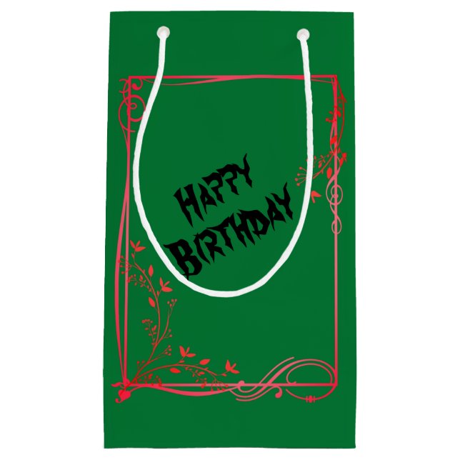 Birthday Small Gift Bag (Front)