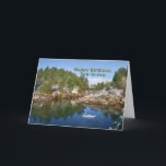 Birthday, Son-in-law, Mountain Lake, Swan, Card<br><div class="desc">A mountain lake with a swan is the setting for this colorful birthday greeting card. Feel free to change the inside verse to suit your needs.</div>