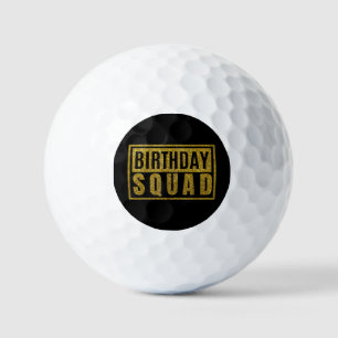Birthday Squad   Golf Balls