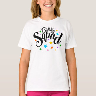 Birthday Squad party design for kids and adults.   T-Shirt