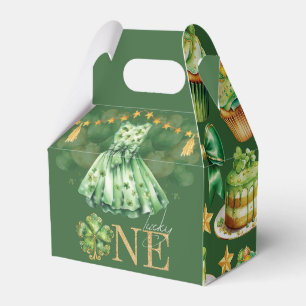Birthday St Patrick's Day Lucky One Favor Box