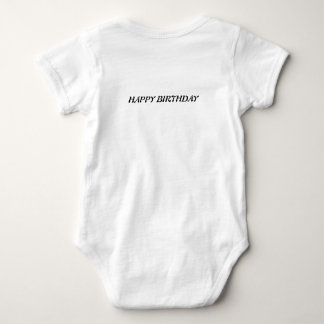 "Birthday Star: Celebrate in Style" Baby Bodysuit