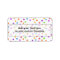 Birthday Stars Smartie Candy wrappers Labels