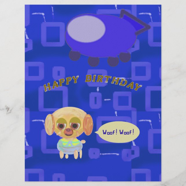 Birthday Stationery (Front)