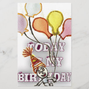 Birthday Stationery