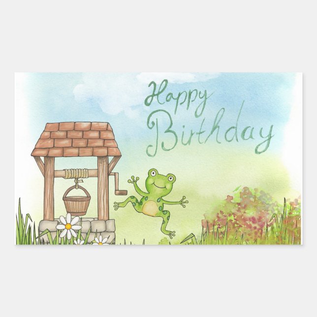 Birthday Sticker (Front)