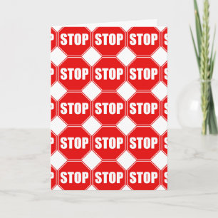 BIRTHDAY-STOP STOP STOP-KNEW YOU WOULD IGNORE IT CARD