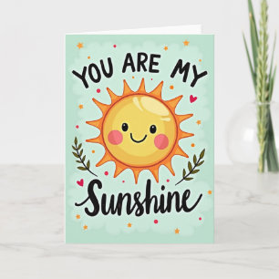 Birthday Sunshine Art Card