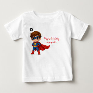 Birthday Superhero Toddler T-Shirt