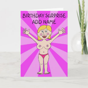 Birthday Surprise For Him  Card