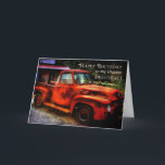 Birthday - Sweetheart (Boyfriend) Card<br><div class="desc">If your guy loves old cars or just things from yesteryear, he'll love this card.</div>