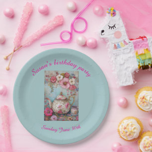 Birthday/Tea Party Paper Plate